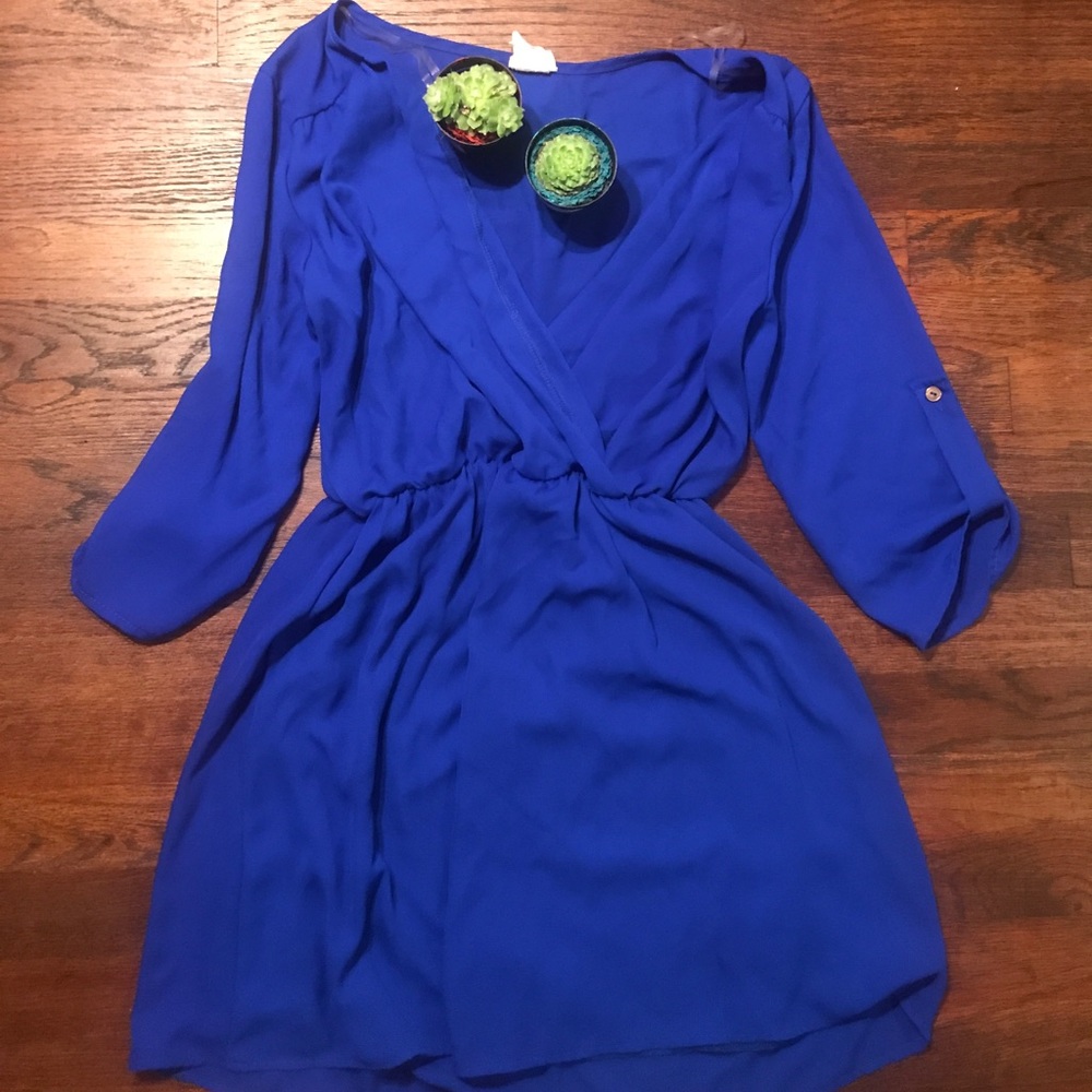 Cobalt blue dress